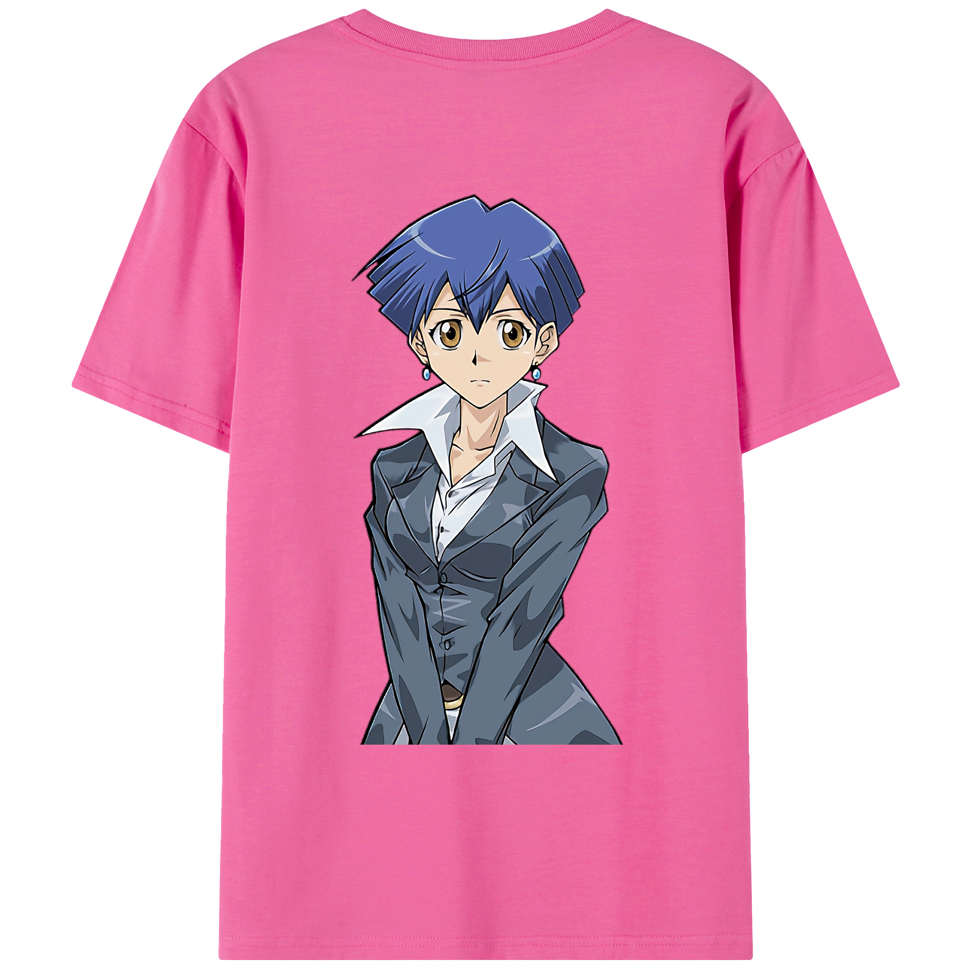 遊☆戯☆王 Yu-Gi-Oh! レディース半袖Tシャツ(バックプリント)